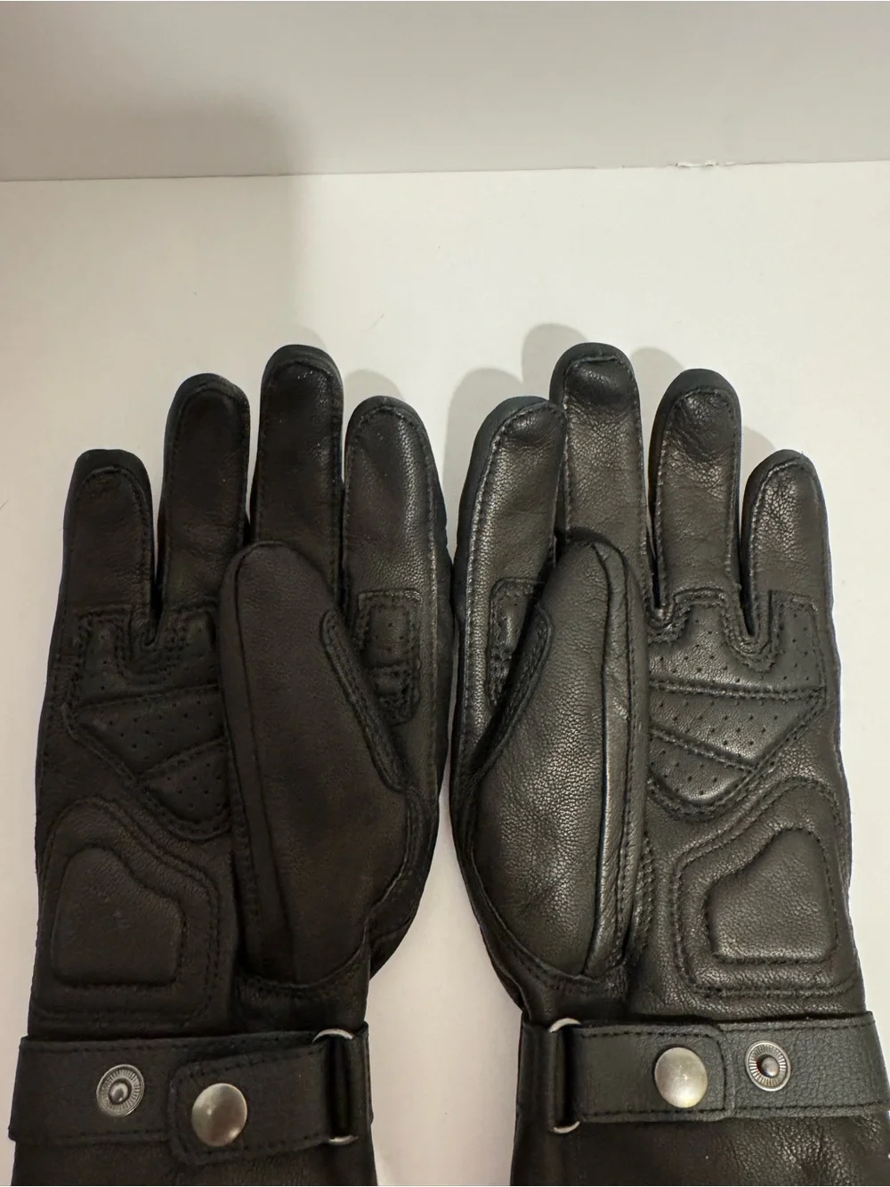 Harley-Davidson Women's Jayden Under Cuff Gauntlet Glove Black M